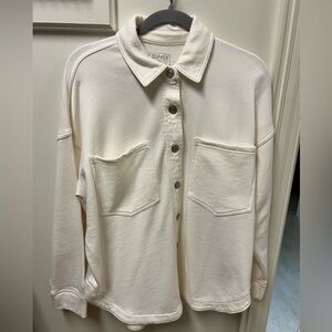 White ZSupply Shacket